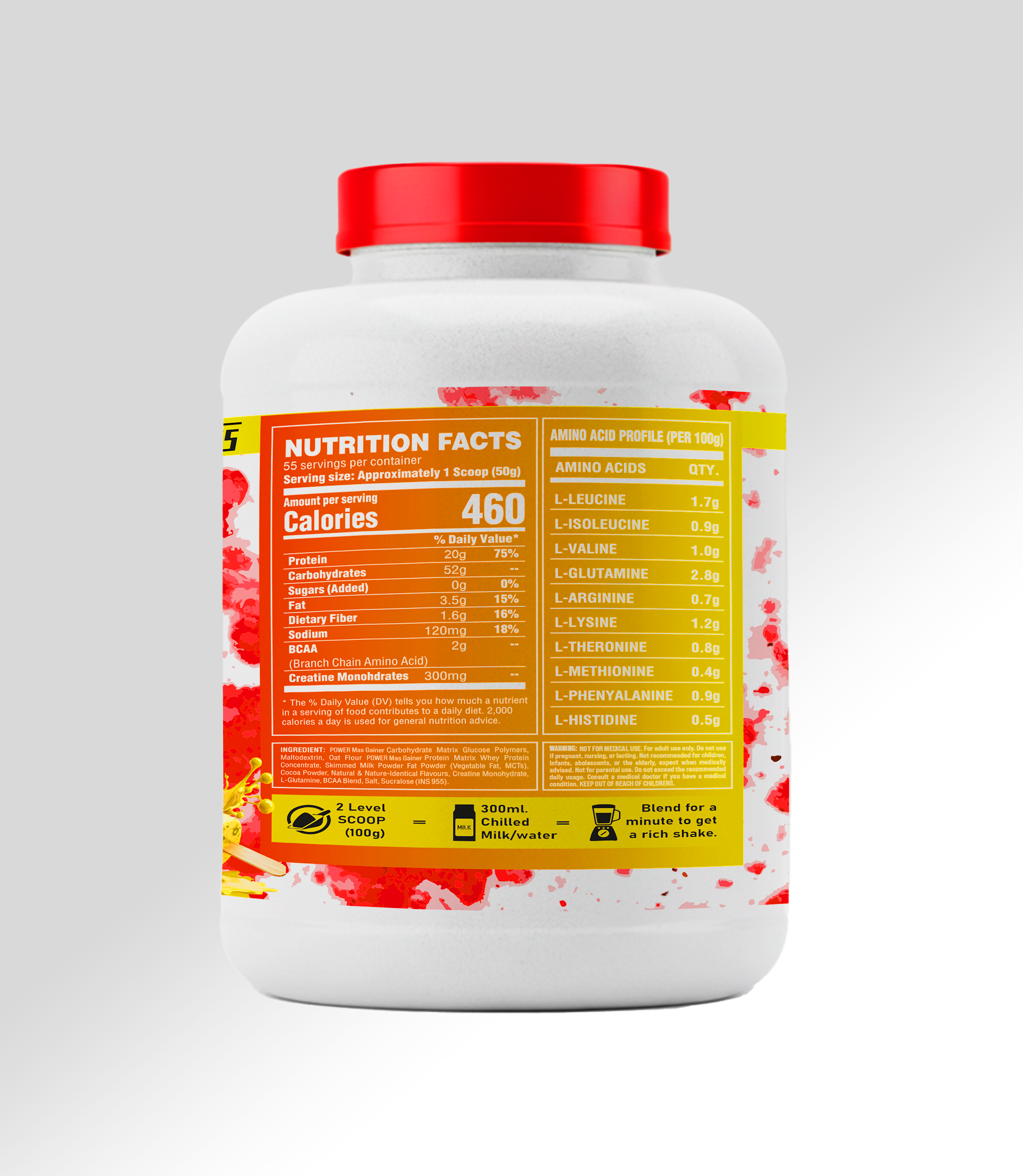 Xplosiv Nutrition Power Muscle Builder (6lbs) - Image 5