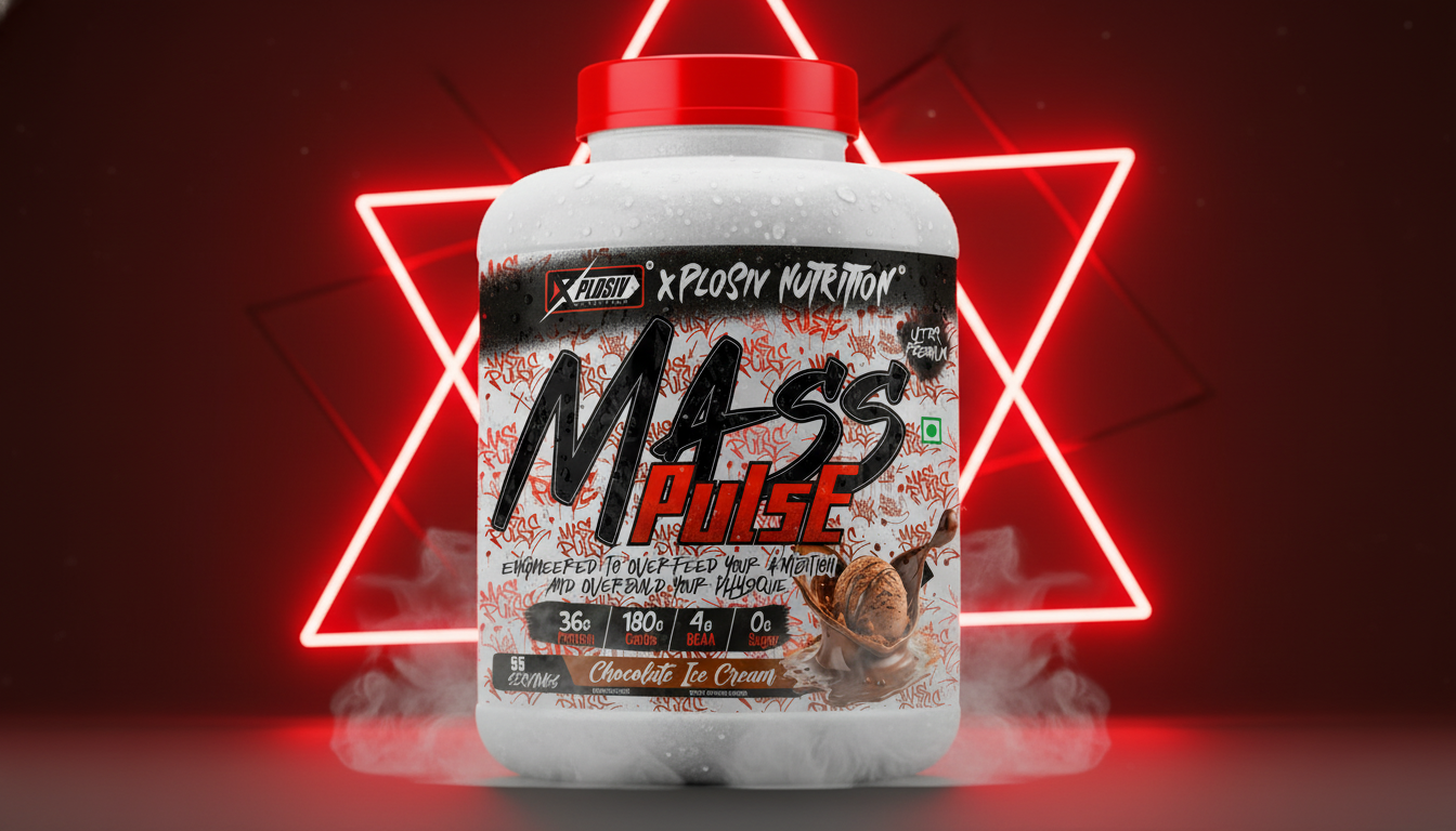 Xplosiv Nutrition Mass Pulse Mass Gainer (6lbs)