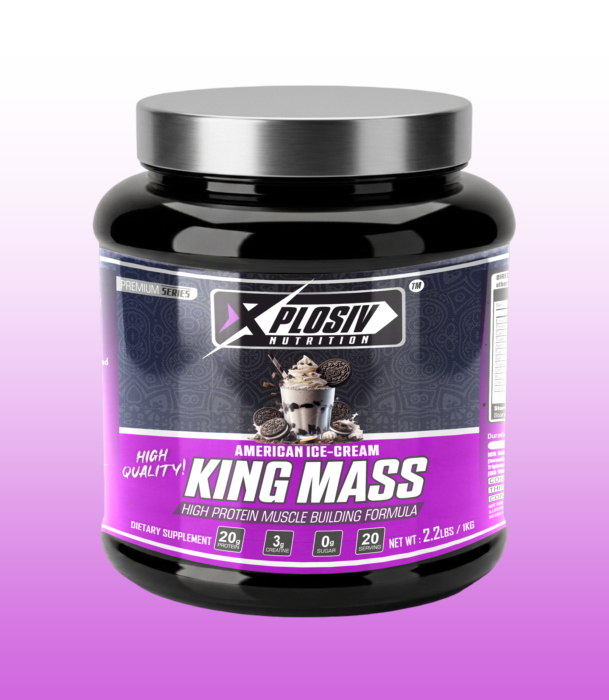 King Mass Gainer 1Kg - Image 3