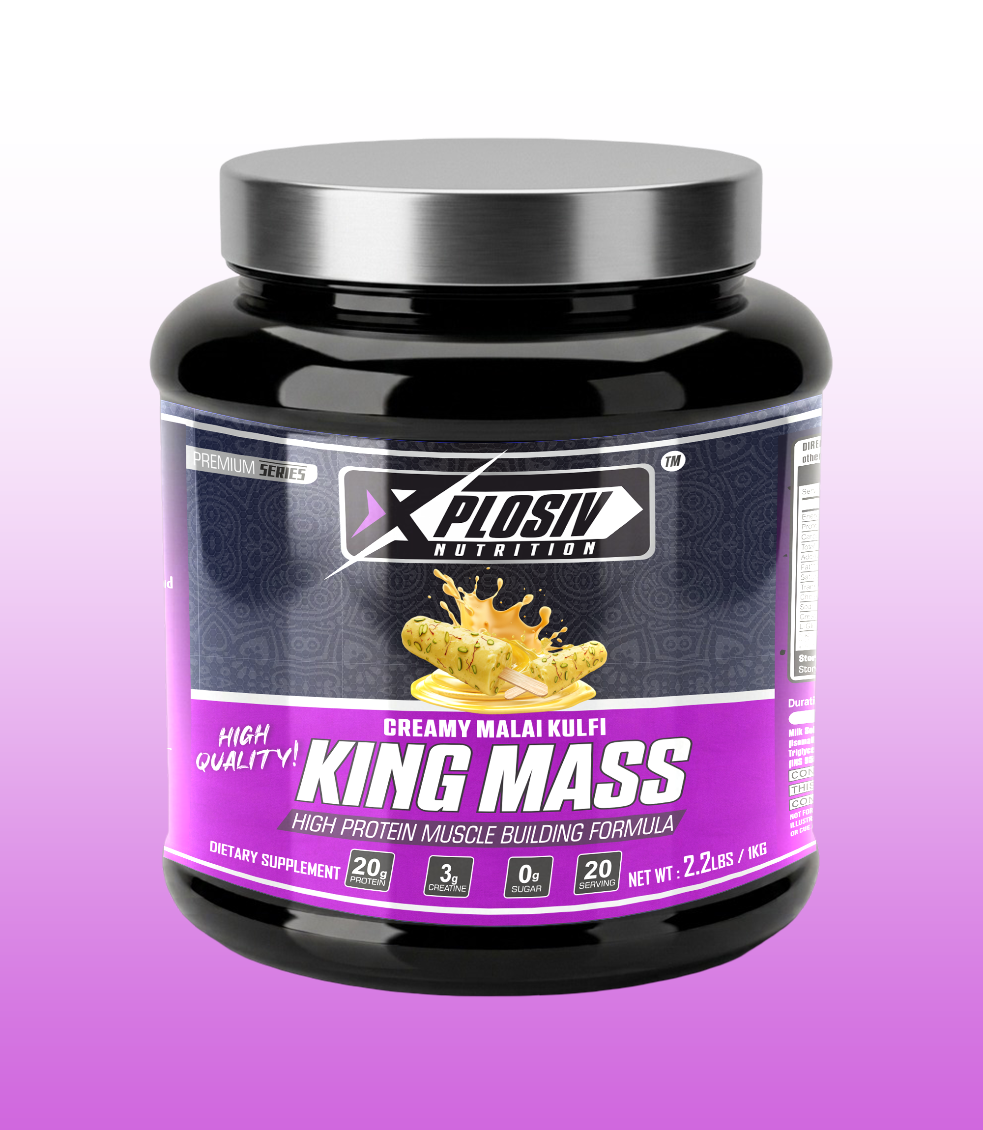 King Mass Gainer 1Kg - Image 2