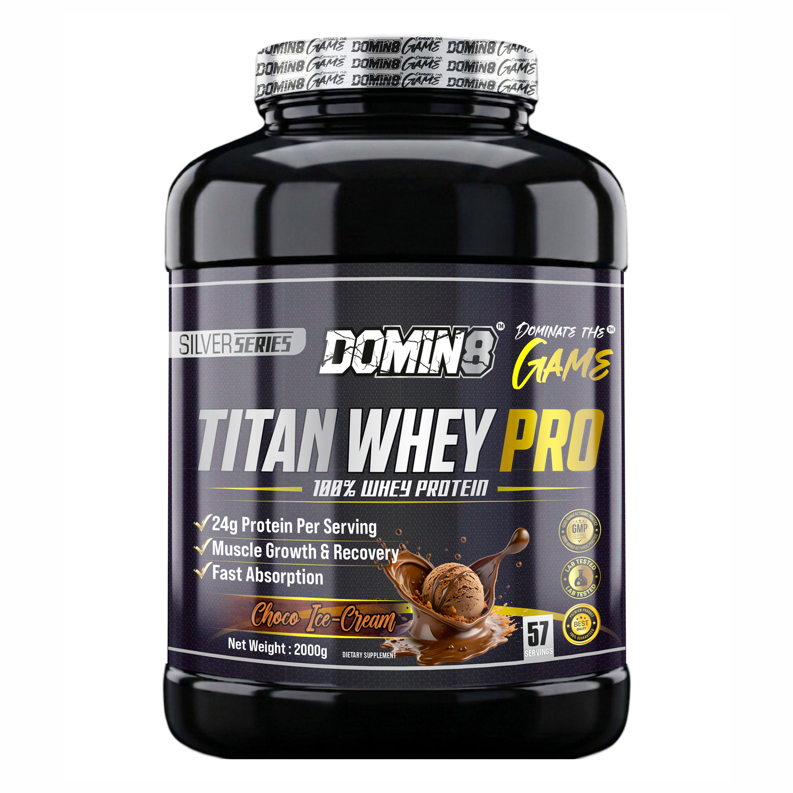 DOMIN8 TITAN WHEY PRO Whey Protein 2kg